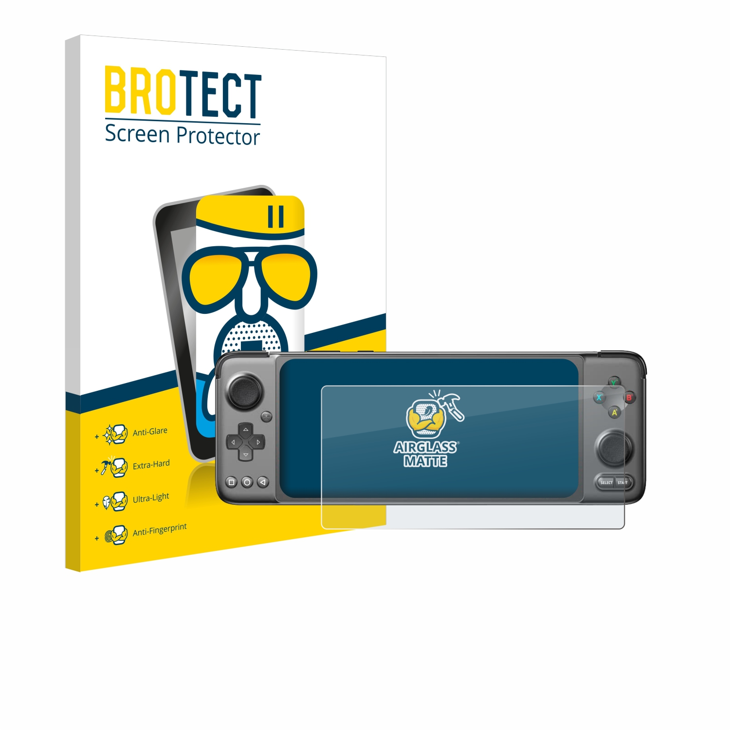 BROTECT Airglass matte Schutzfolie(für Gaming Android GPD XP Handheld) Plus