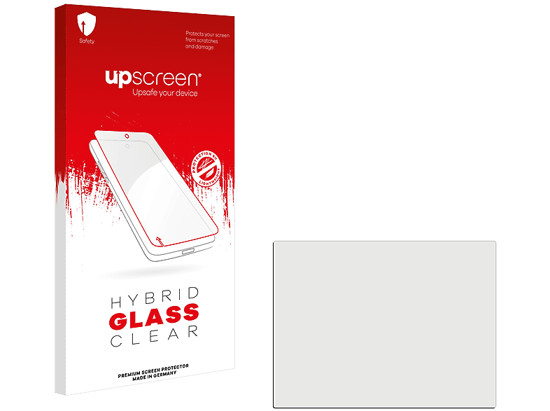 UPSCREEN klare Schutzfolie(für Universal 26.4 cm (10.4 Zoll) [210 x 158 mm])