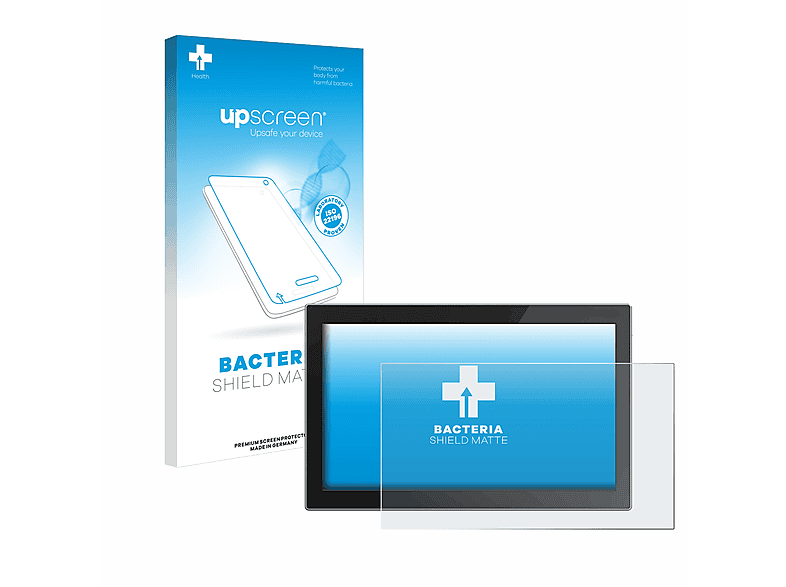 UPSCREEN antibakteriell entspiegelt matte Schutzfolie(für Siemens Simatic HMI MTP1200 Unified Comfort)