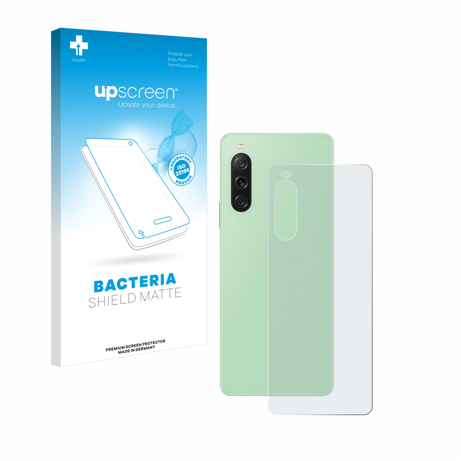 UPSCREEN antibakteriell entspiegelt matte V) 10 Schutzfolie(für Sony Xperia