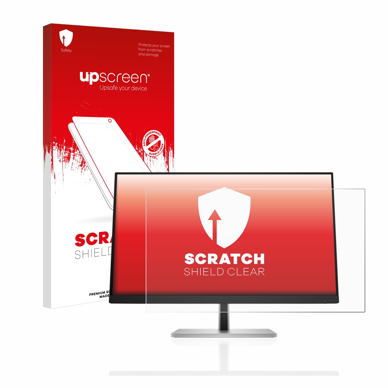 Touch-Monitor) E24t UPSCREEN Schutzfolie(für HP G5 klare Kratzschutz