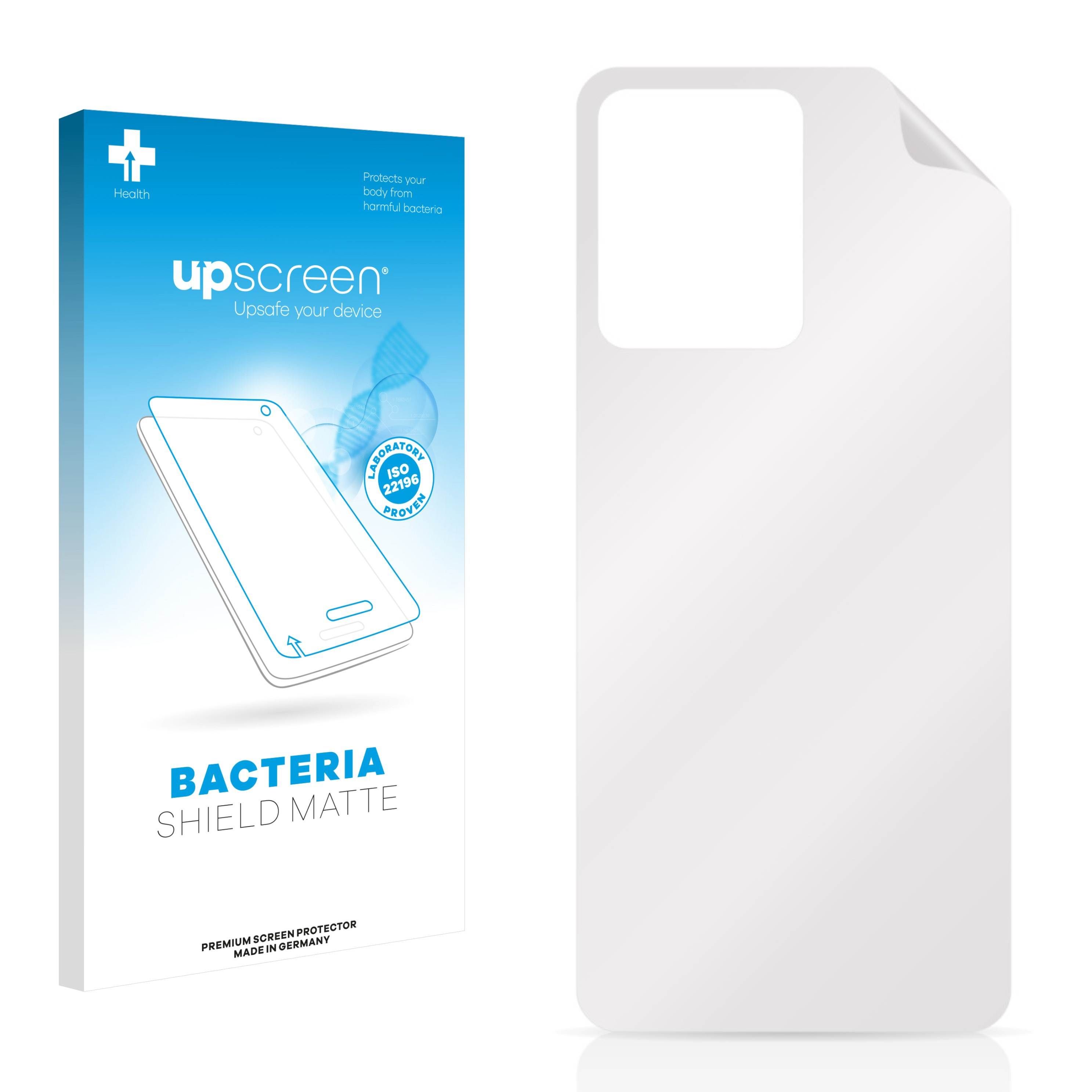 UPSCREEN antibakteriell matte 12 Note Redmi 4G) Xiaomi Schutzfolie(für entspiegelt
