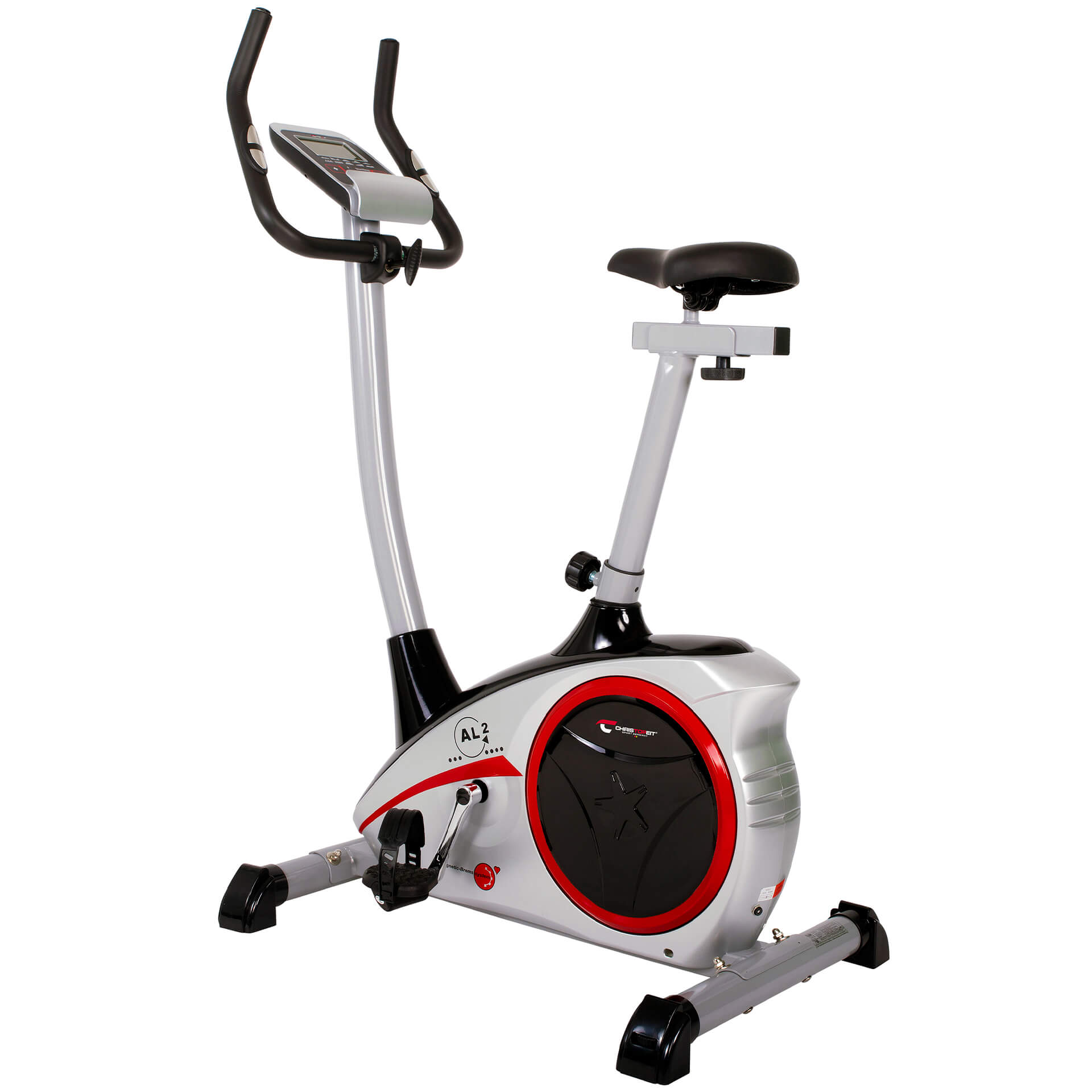 CHRISTOPEIT-SPORT GERMANY AL 2 Ergometer, Silber/Schwarz