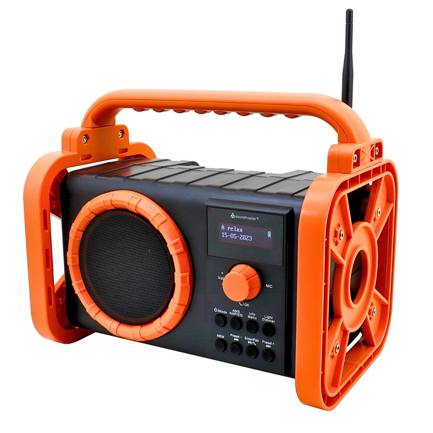 Orange DAB+, Baustellenradio, SOUNDMASTER AM, DAB80OR FM,