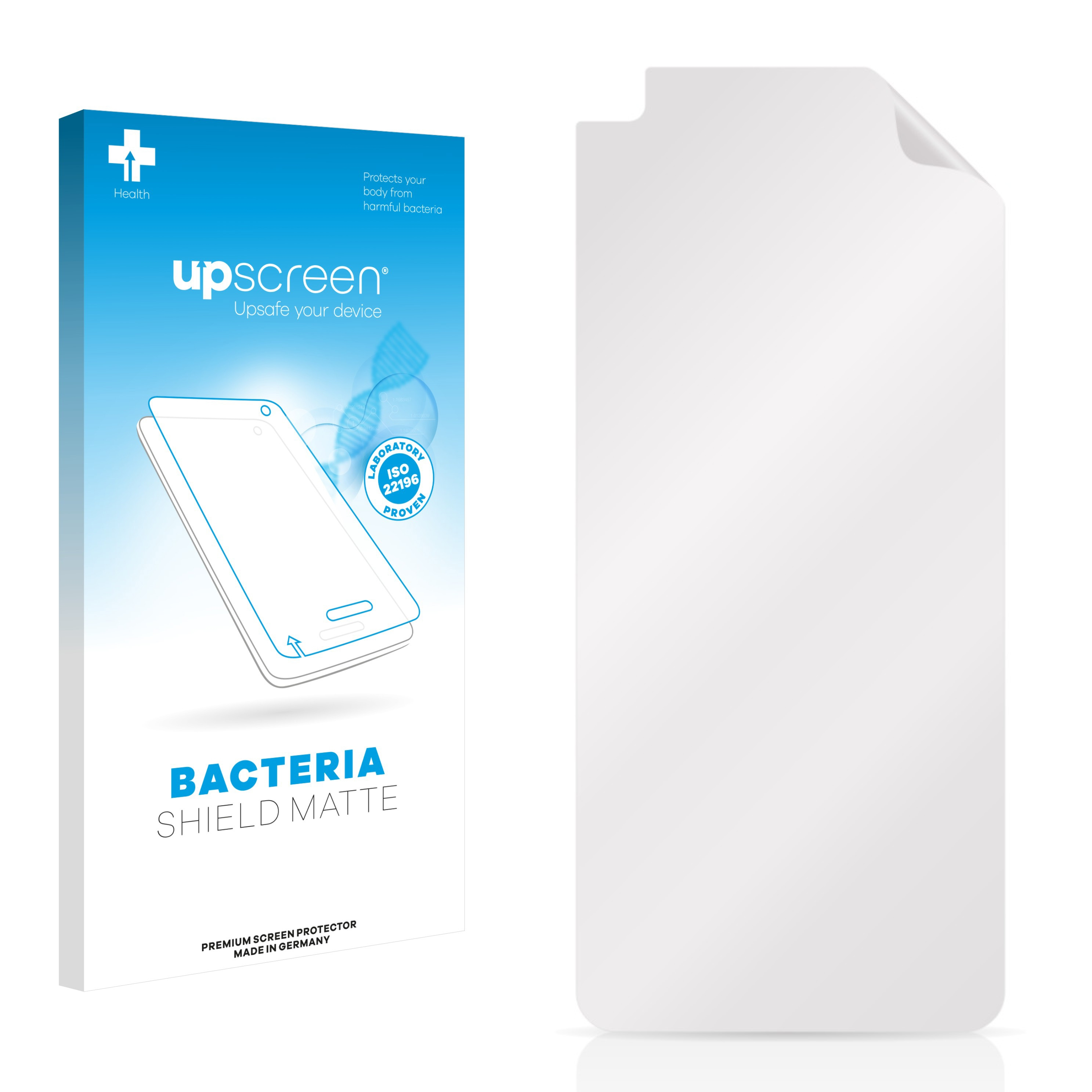 UPSCREEN 9) Schutzfolie(für matte ASUS entspiegelt antibakteriell ZenFone