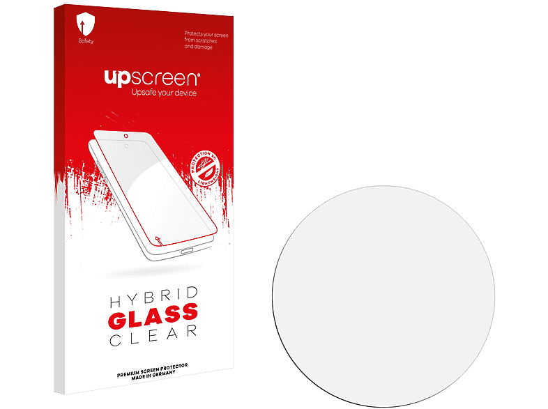 UPSCREEN klare 56 Schutzfolie(für (Kreisrund, mm)) Armbanduhren Universal ø