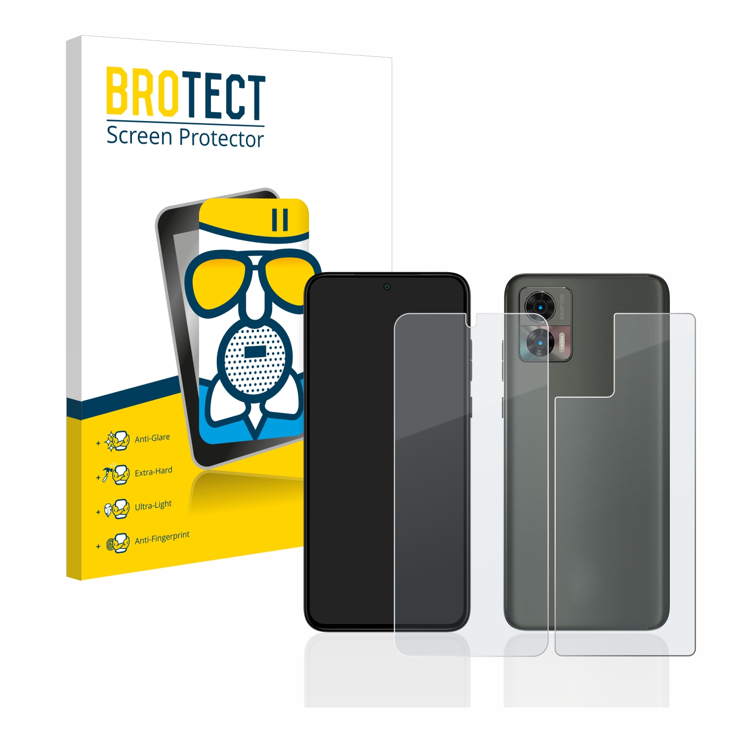 Motorola Edge Neo) Schutzfolie(für Airglass 30 matte BROTECT