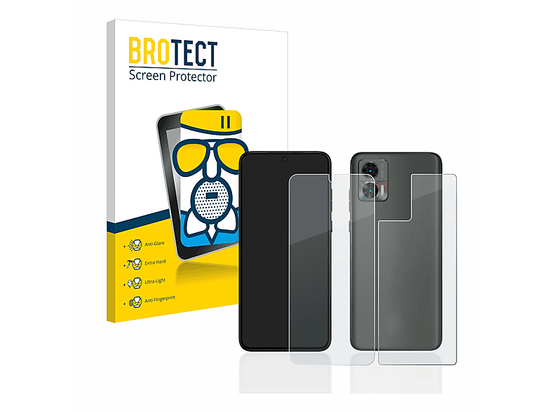 Edge matte BROTECT Airglass Motorola 30 Neo) Schutzfolie(für