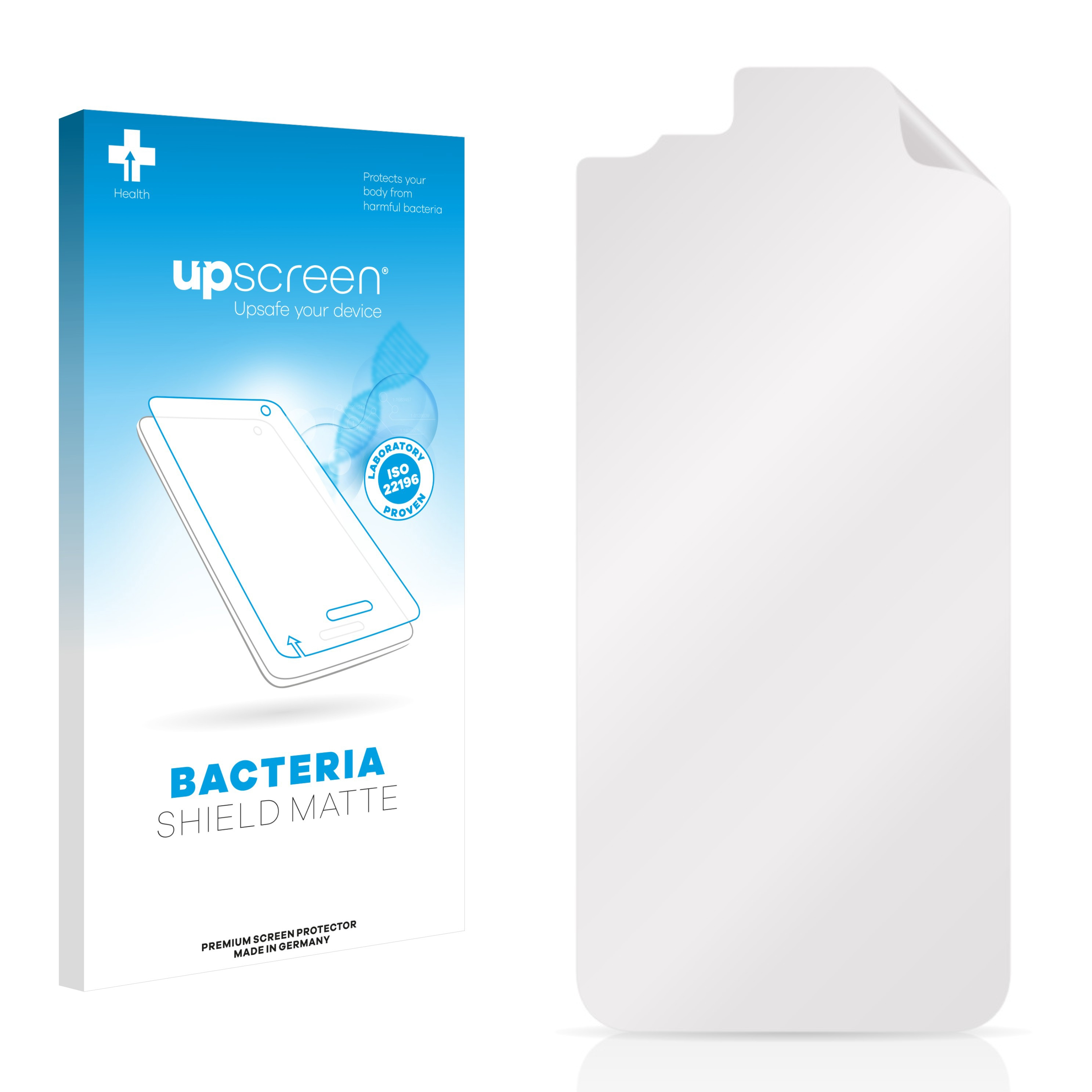 UPSCREEN antibakteriell entspiegelt matte Schutzfolie(für Apple iPhone SE 3 2022)