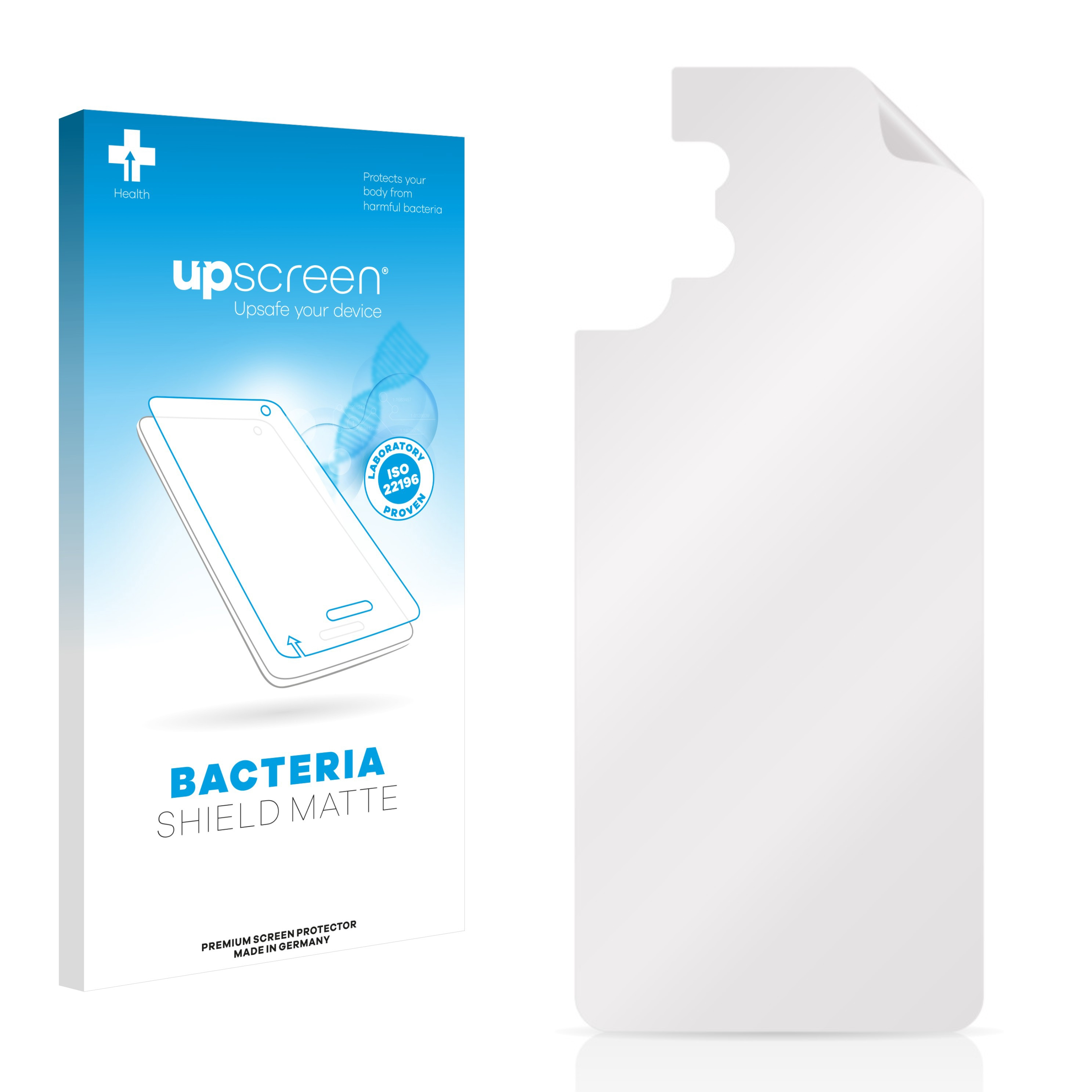 Schutzfolie(für Galaxy antibakteriell matte (Rückseite)) A13 entspiegelt Samsung UPSCREEN