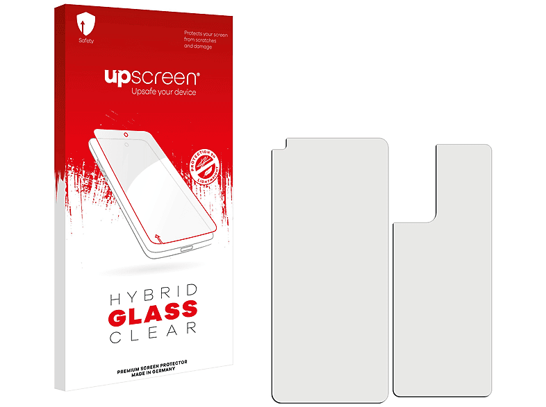 UPSCREEN klare Schutzfolie(für OnePlus 9RT 5G (Display+Rückseite))