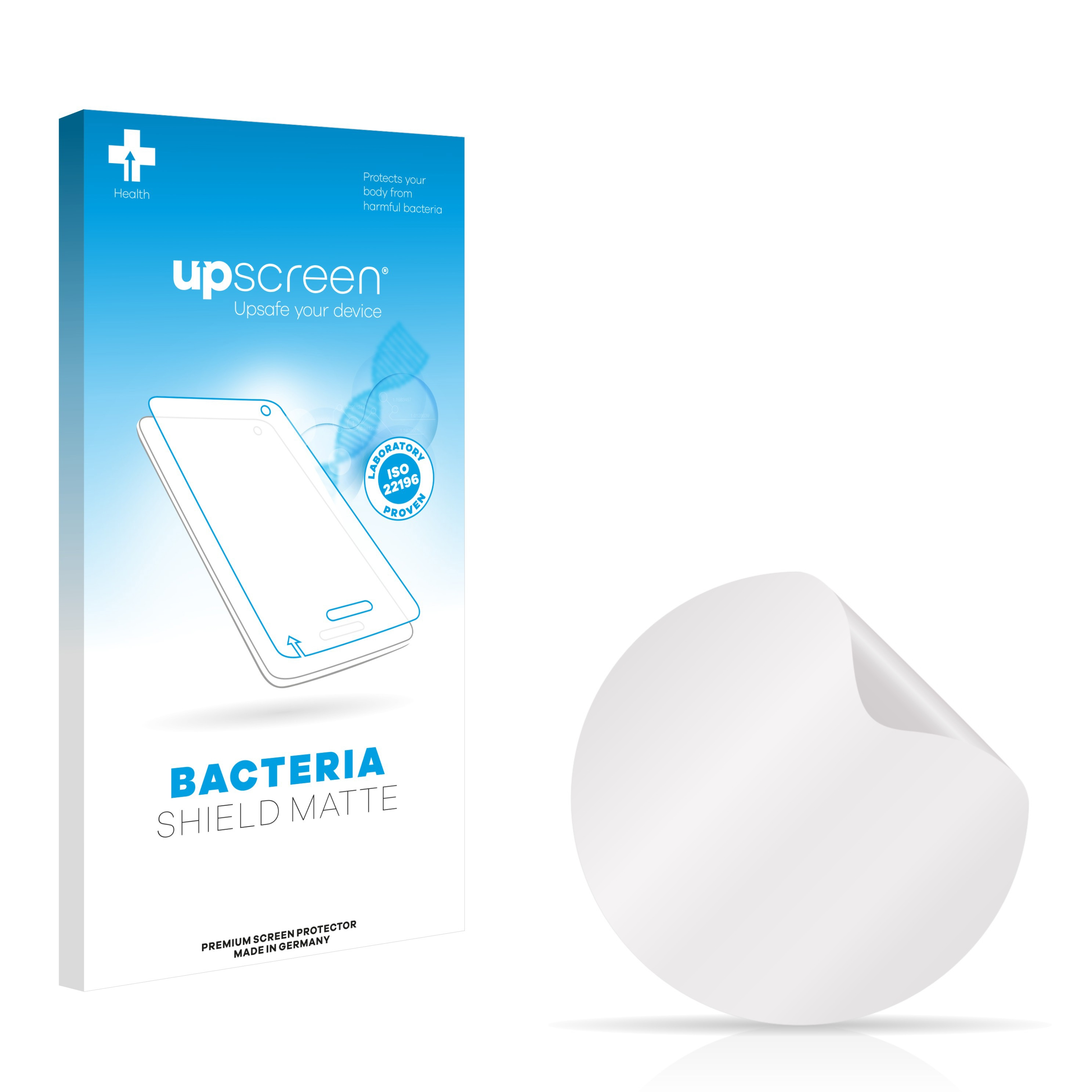 UPSCREEN antibakteriell entspiegelt Mobvoi 3 Ultra GPS) Pro Ticwatch matte Schutzfolie(für