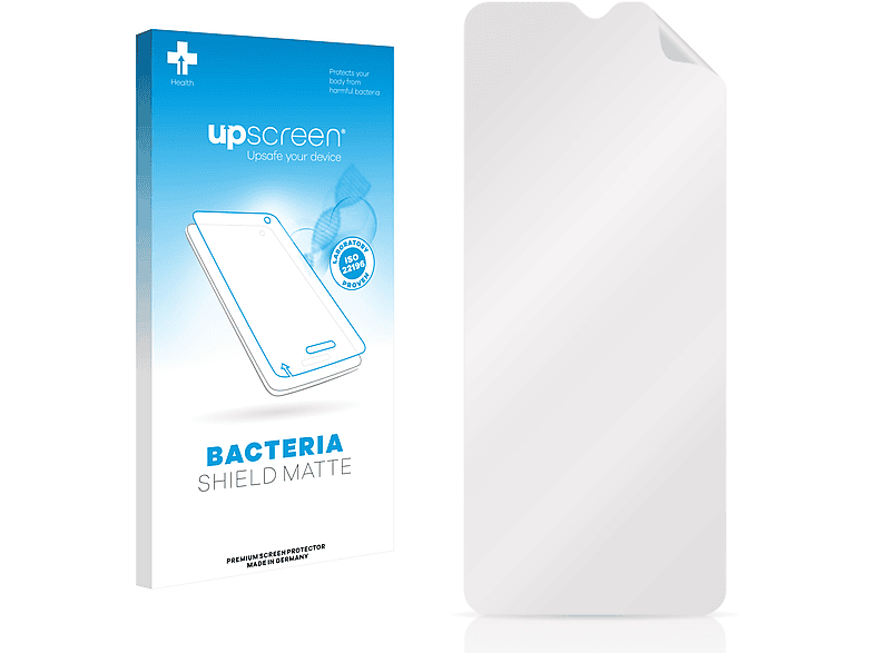 12P) Ulefone Schutzfolie(für UPSCREEN matte entspiegelt antibakteriell Note