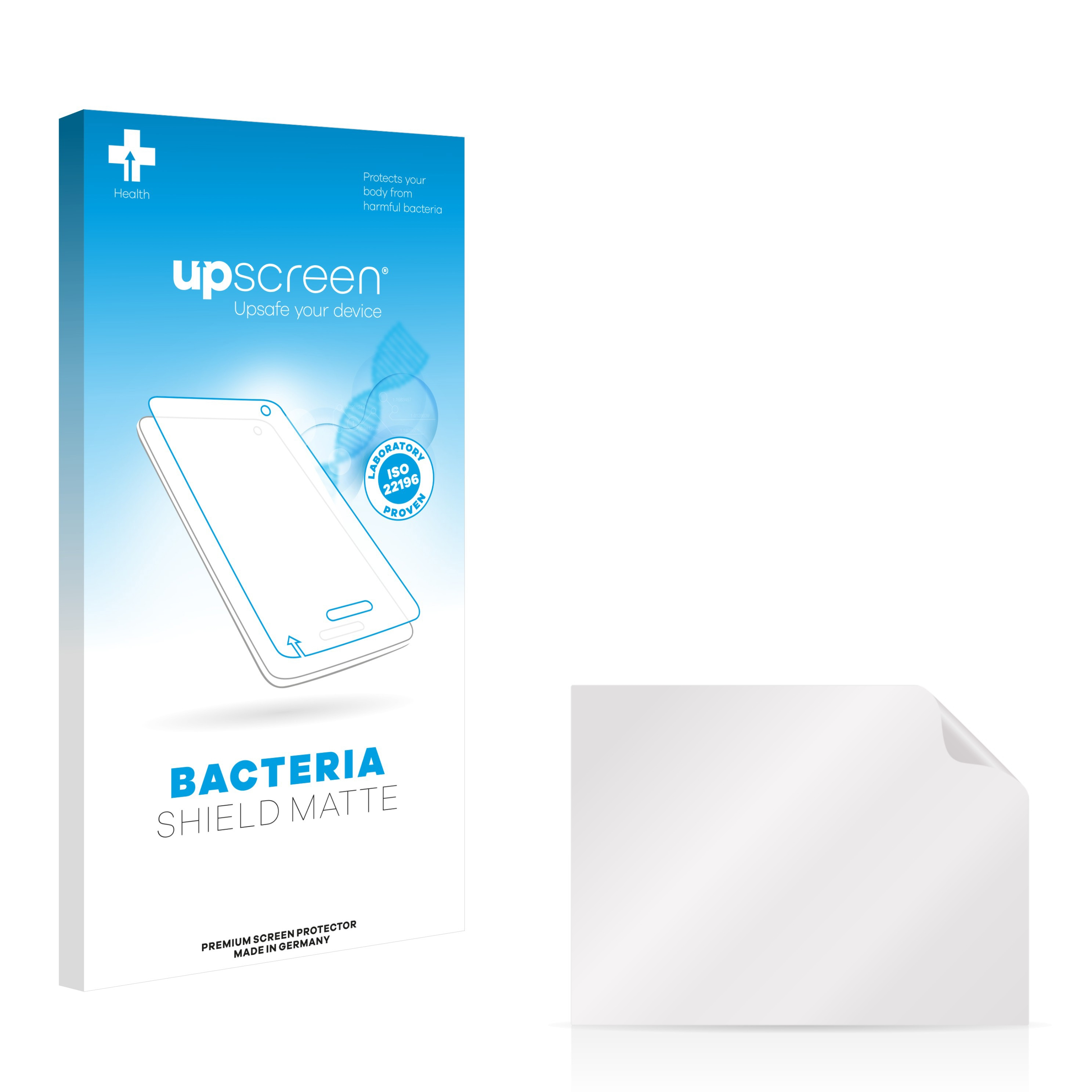 PN) HMI UPSCREEN Basic matte antibakteriell Simatic 1000 Siemens Schutzfolie(für entspiegelt KTP Color