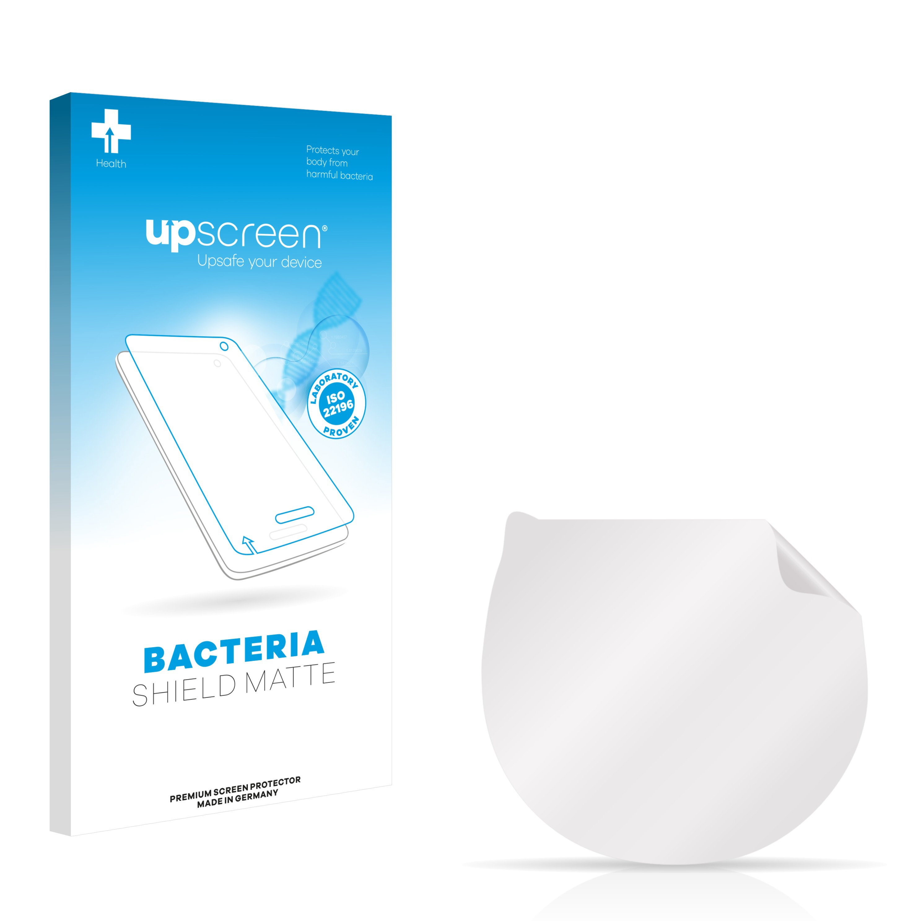 UPSCREEN GO entspiegelt myTier matte Schutzfolie(für e-Scooter) antibakteriell