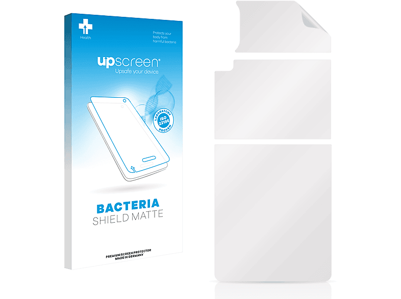 3 Flip 5G) matte antibakteriell Z entspiegelt UPSCREEN Galaxy Samsung Schutzfolie(für