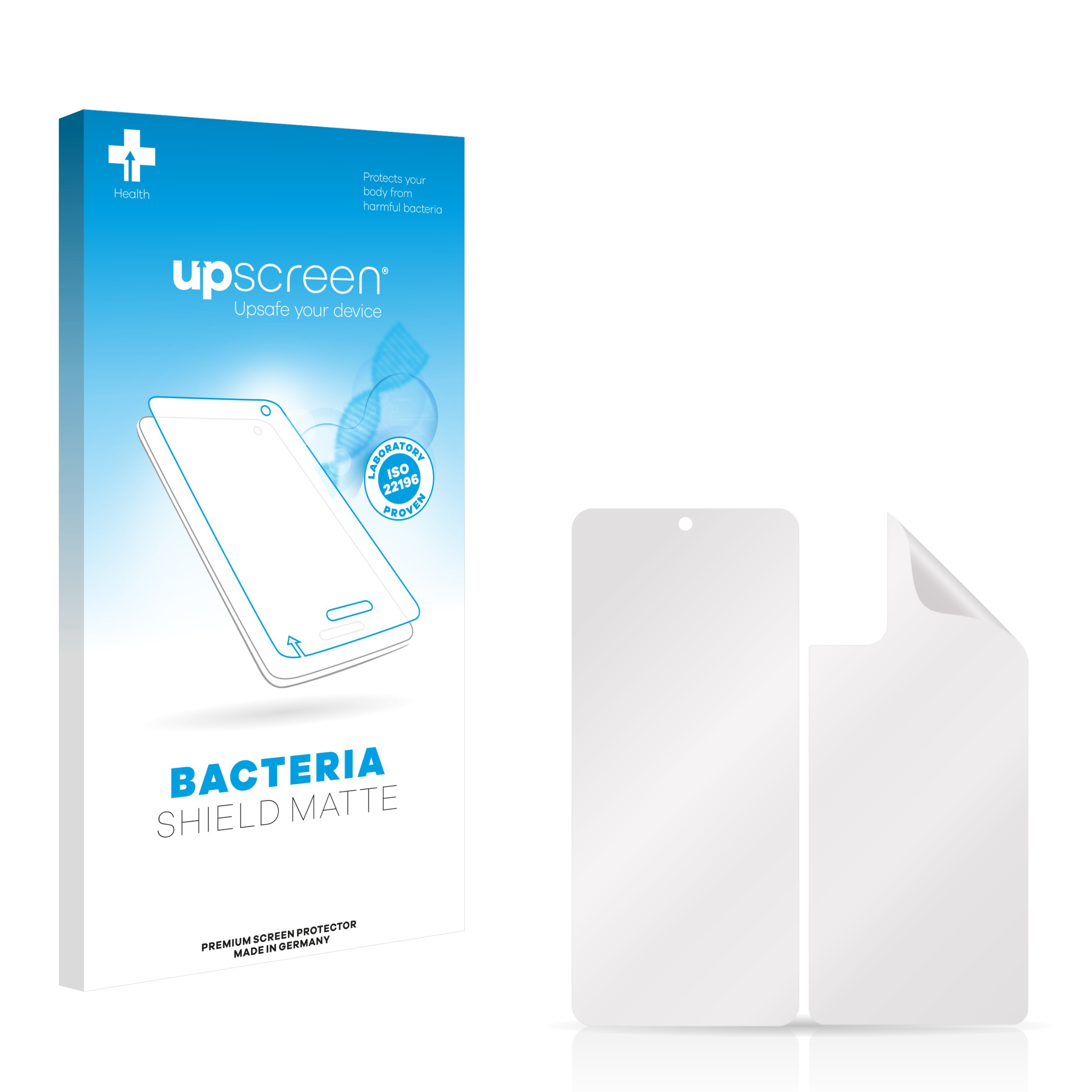 UPSCREEN antibakteriell matte (Rückseite)) M3 Xiaomi Poco Pro Schutzfolie(für entspiegelt