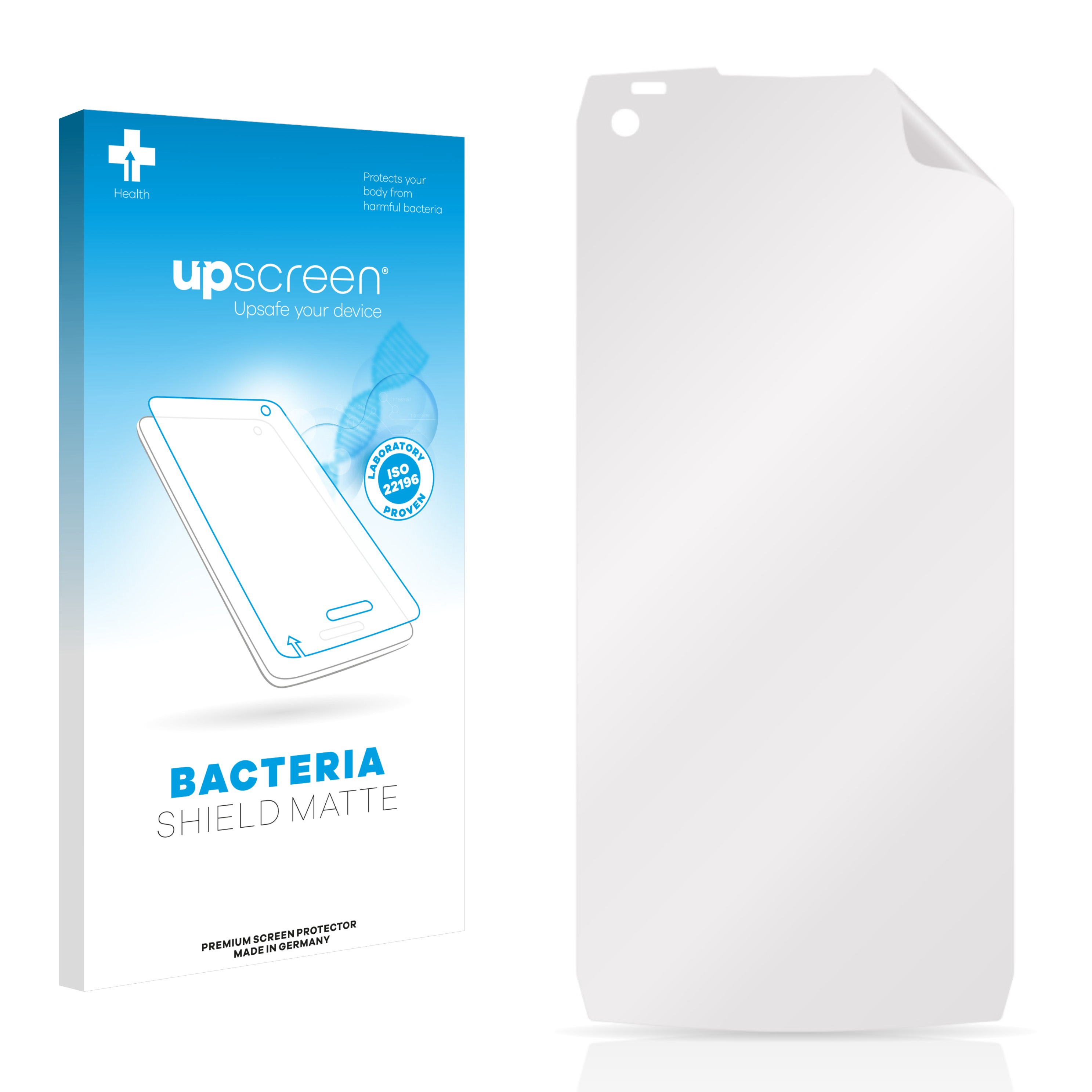 entspiegelt Schutzfolie(für Power Ulefone 13) antibakteriell matte UPSCREEN Armor