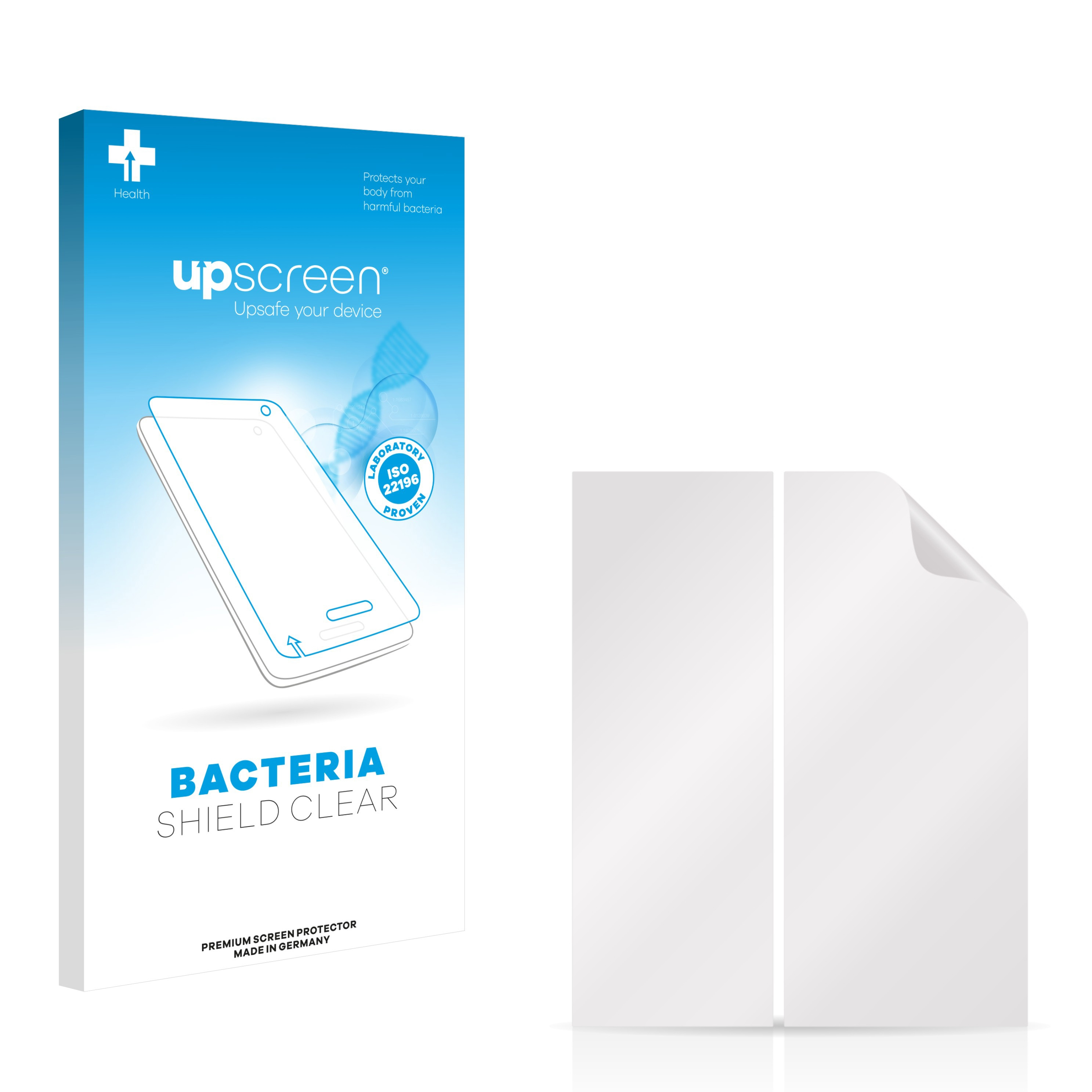 Xs 2) UPSCREEN antibakteriell Schutzfolie(für klare Huawei Mate