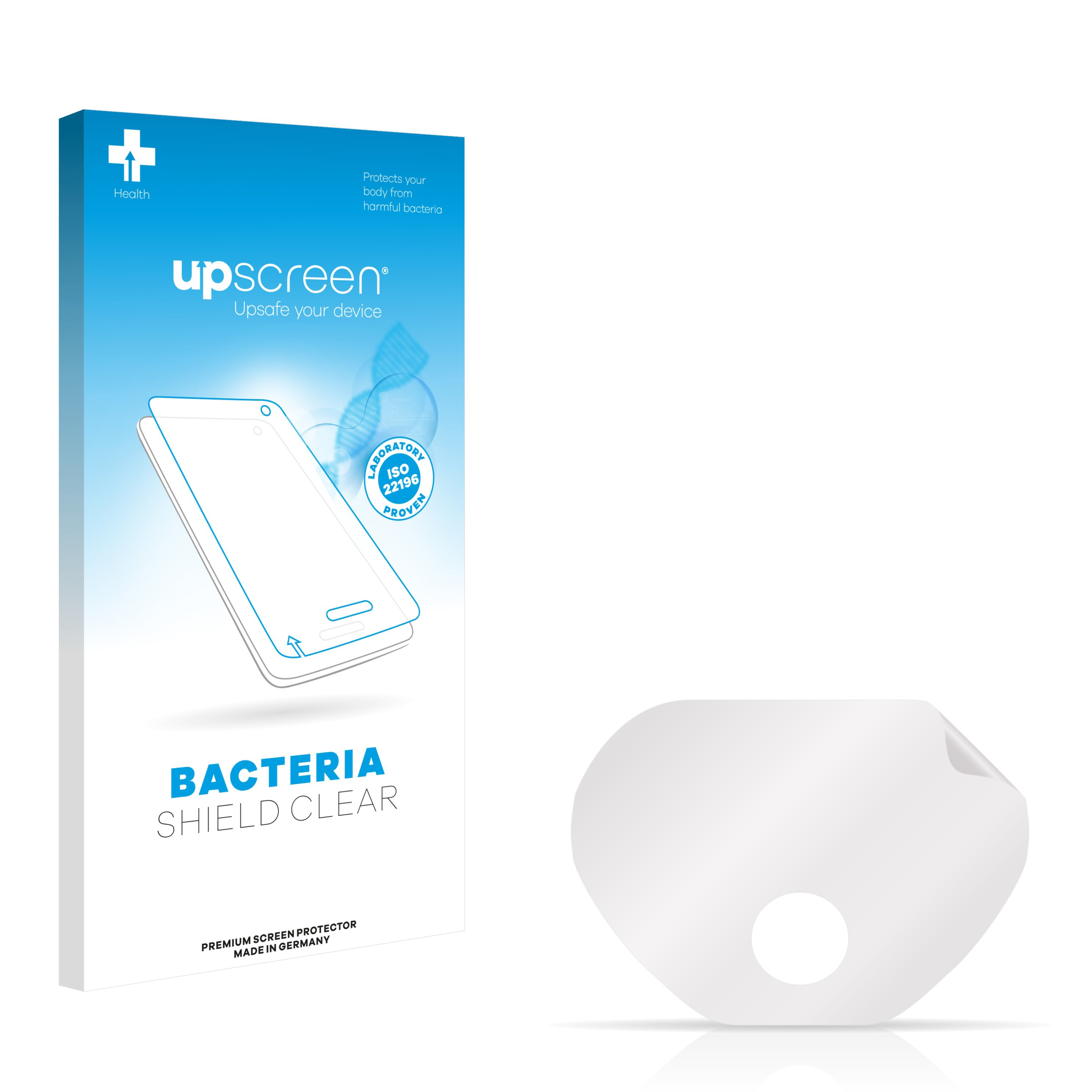 UPSCREEN antibakteriell klare Schutzfolie(für Epowerfun ePF-2)