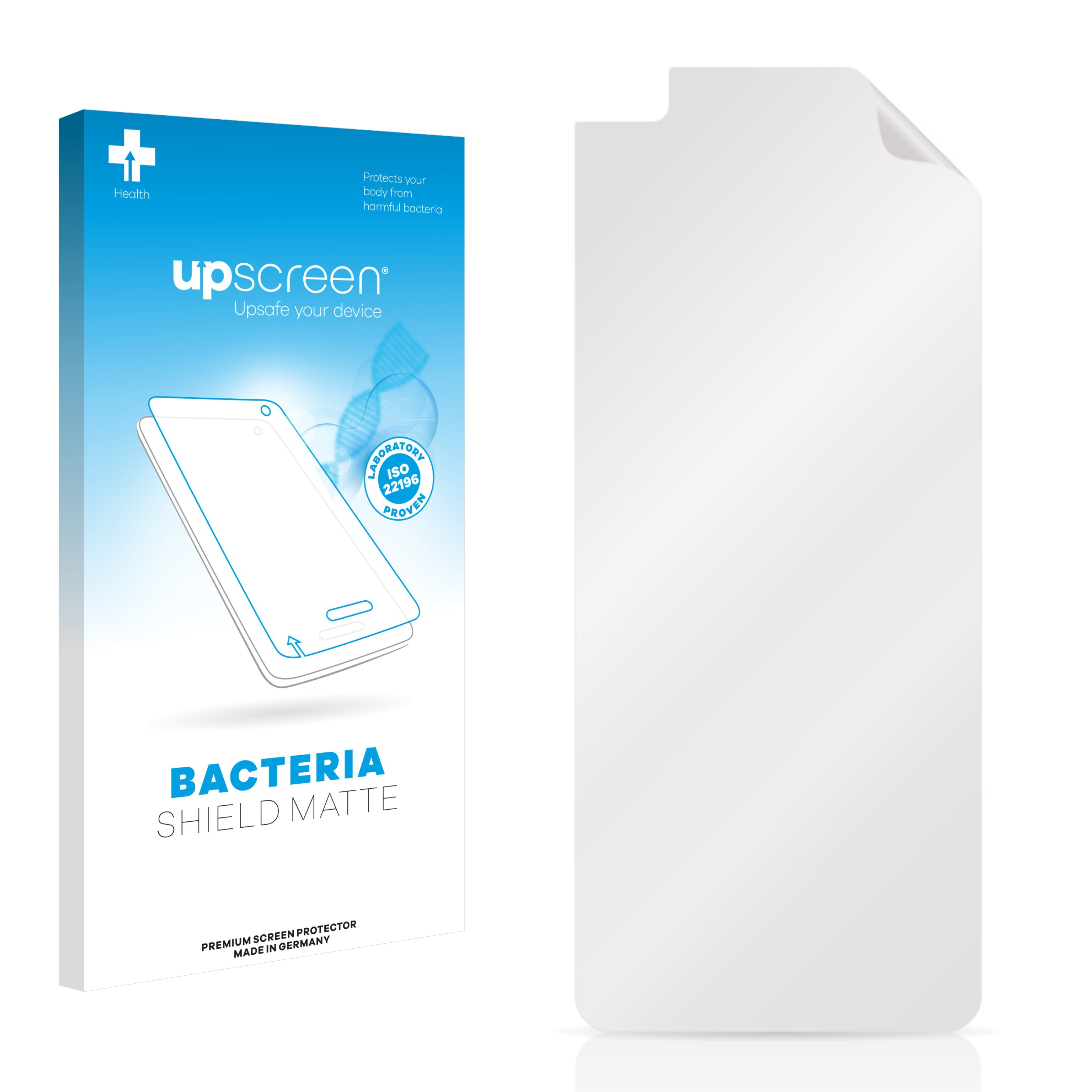 matte entspiegelt Motorola Schutzfolie(für G100) antibakteriell UPSCREEN Moto