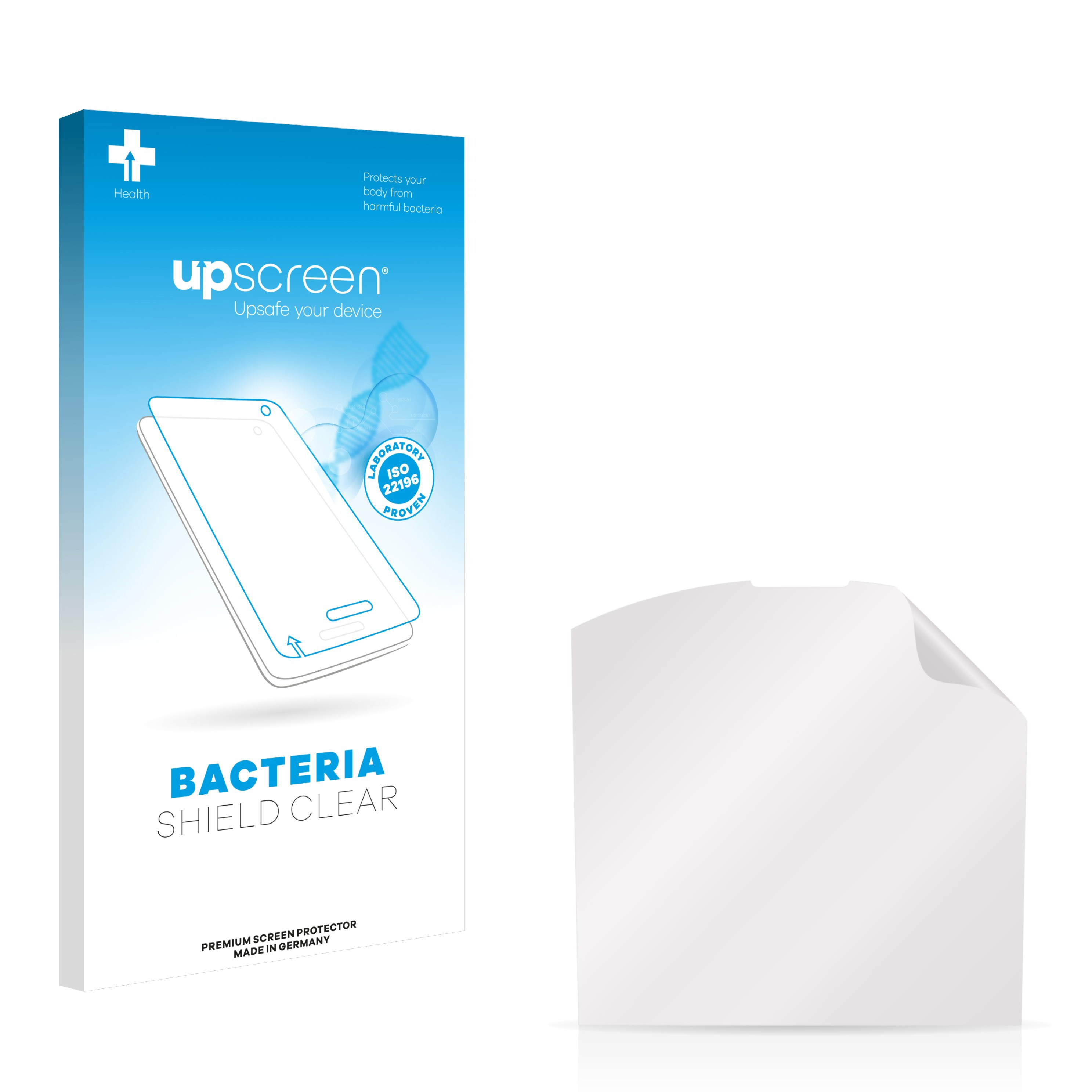 UPSCREEN antibakteriell klare Schutzfolie(für Simplicity) Emporia