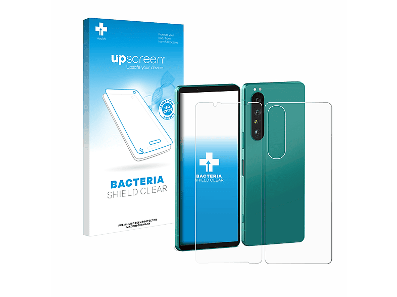 UPSCREEN antibakteriell klare Schutzfolie(für Sony Xperia 1 V)