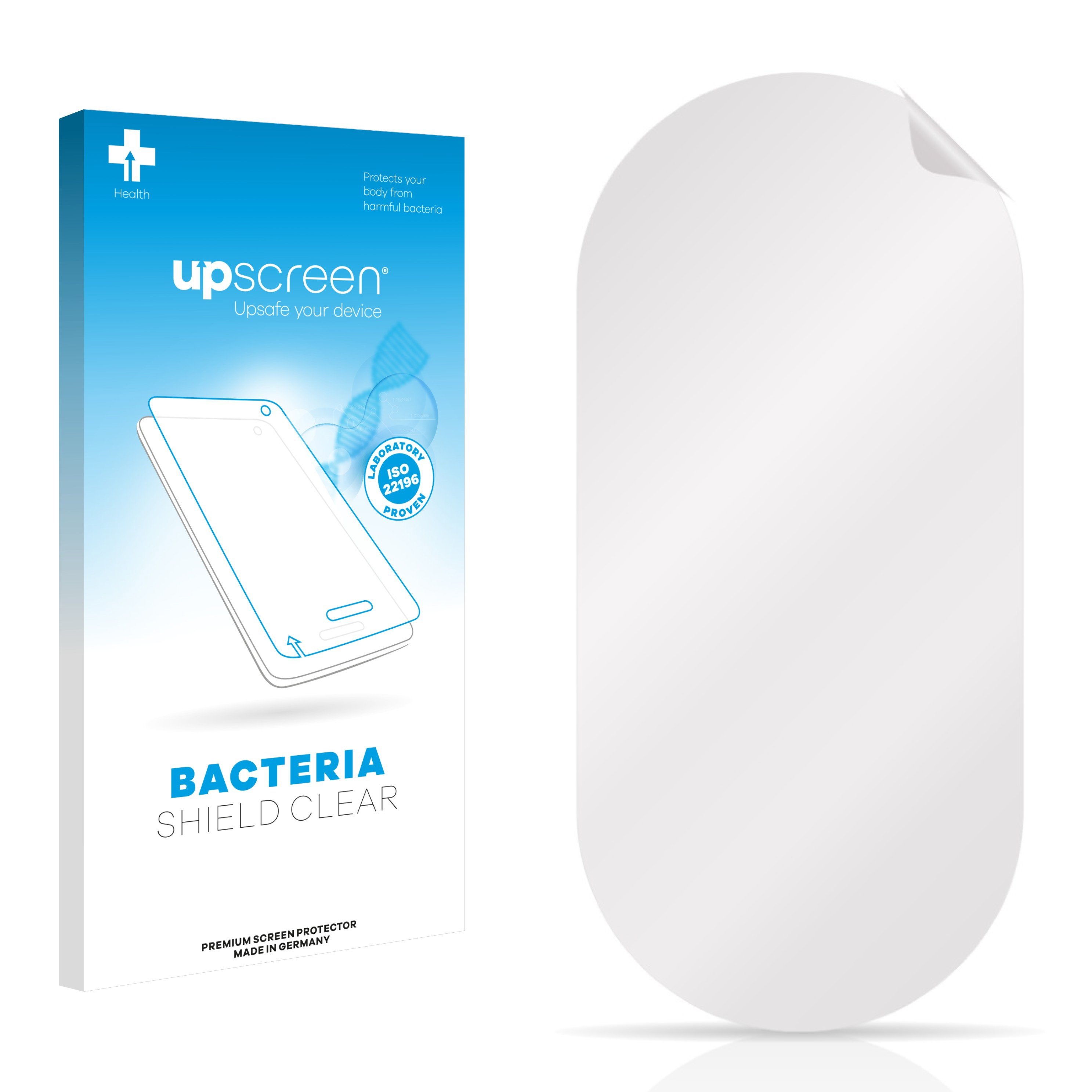 UPSCREEN antibakteriell klare Schutzfolie(für Braun ThermoScan 3)
