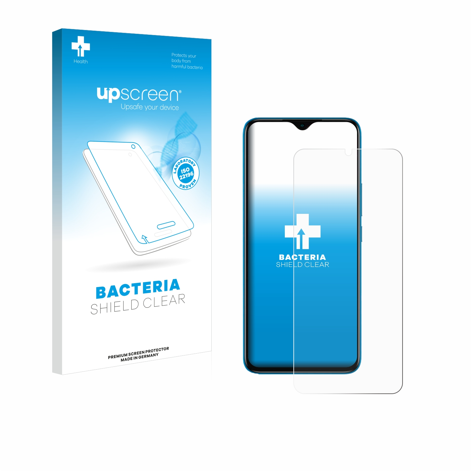 UPSCREEN antibakteriell klare Schutzfolie(für 6 Smart Infinix HD)