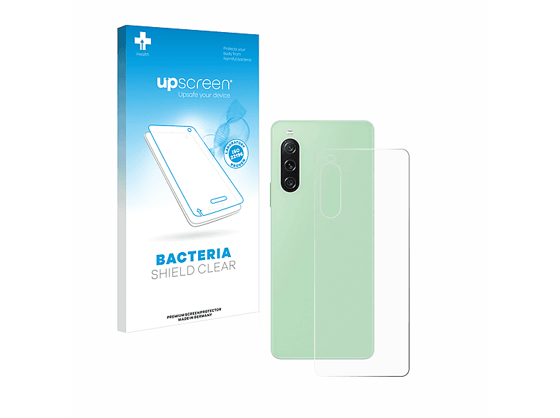 Xperia klare Schutzfolie(für Sony V) 10 antibakteriell UPSCREEN