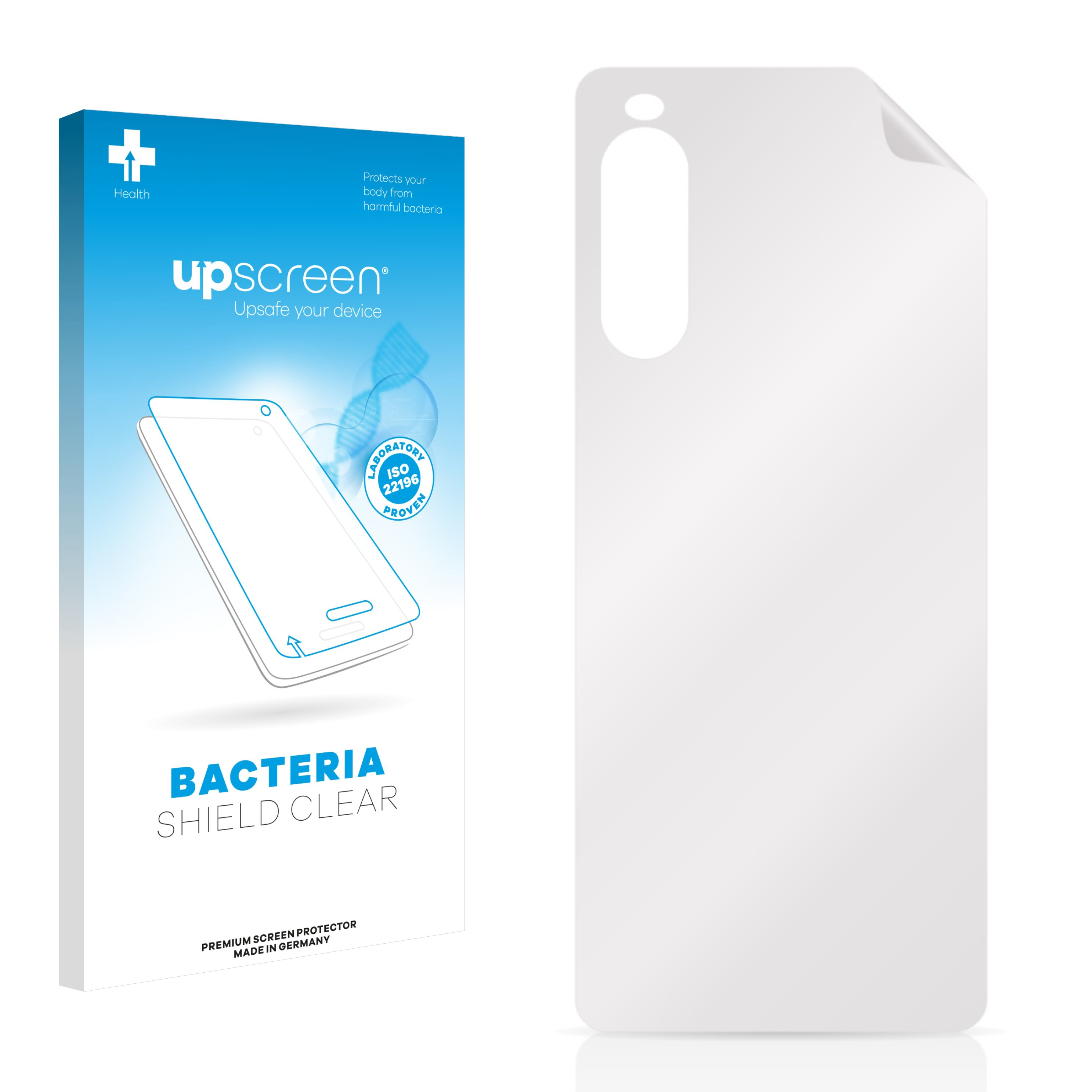 Schutzfolie(für V) Sony UPSCREEN Xperia 10 antibakteriell klare