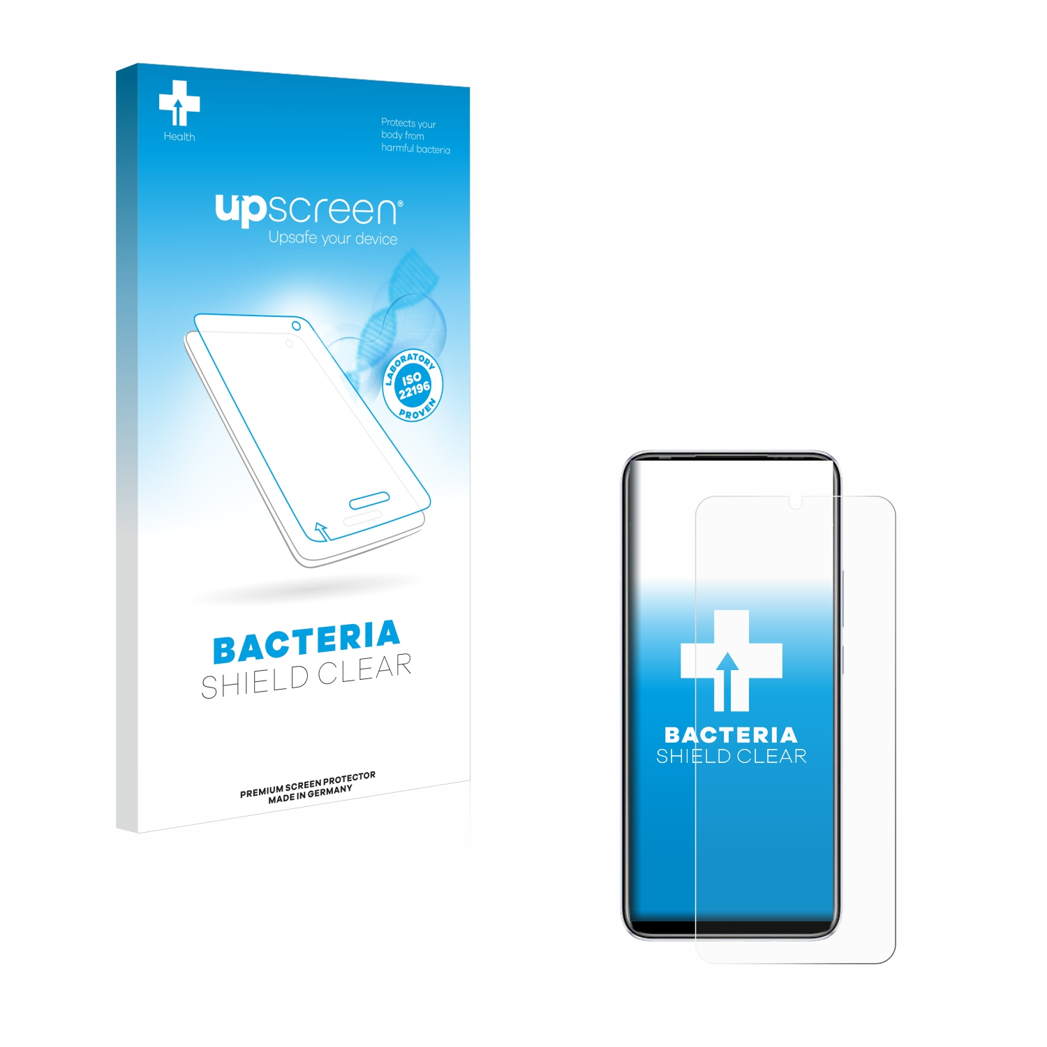 UPSCREEN antibakteriell klare Schutzfolie(für Infinix Hot Play) 10