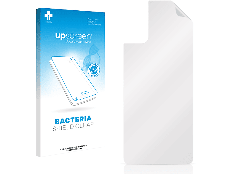 UPSCREEN antibakteriell klare Schutzfolie(für Xiaomi Poco M3 Pro (Rückseite))
