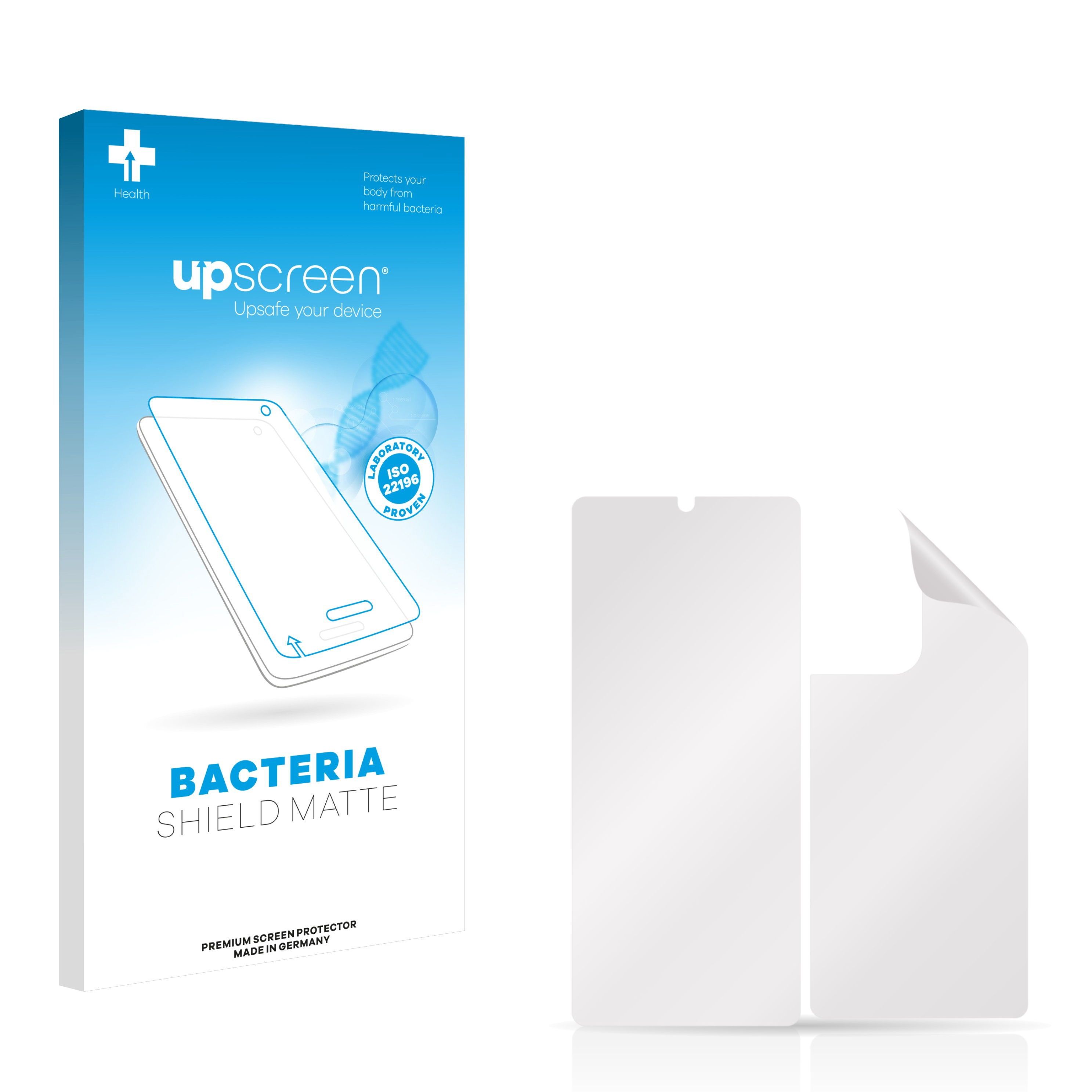 Ultra Schutzfolie(für 5G) Samsung matte antibakteriell Galaxy S21 UPSCREEN entspiegelt