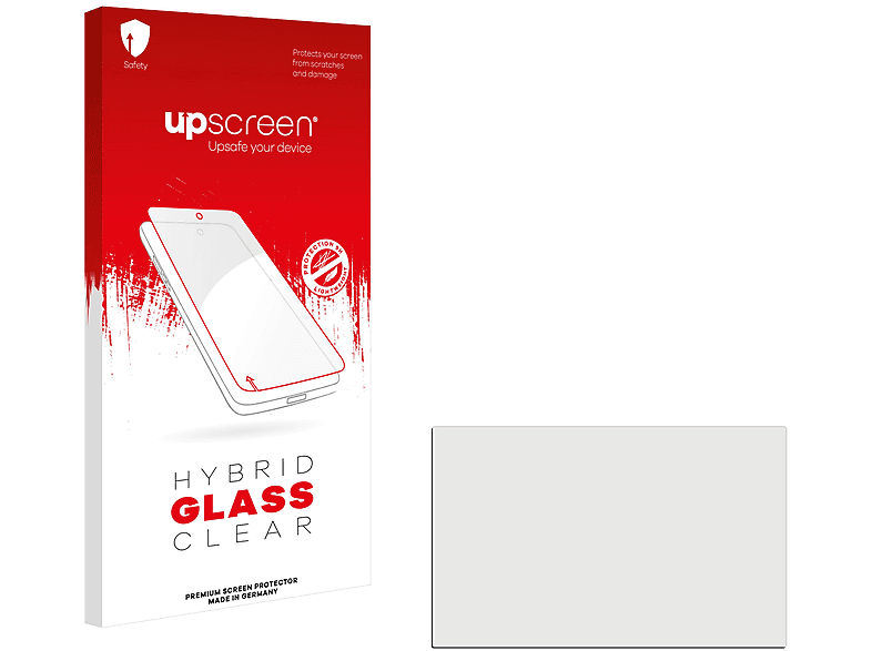 UPSCREEN klare Schutzfolie(für Universal 39.1 cm (15.4 Zoll) [332 x 208 mm])