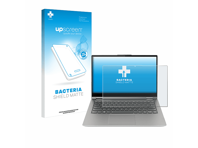 UPSCREEN antibakteriell entspiegelt matte Schutzfolie(für Lenovo ThinkBook 14s Yoga G3)