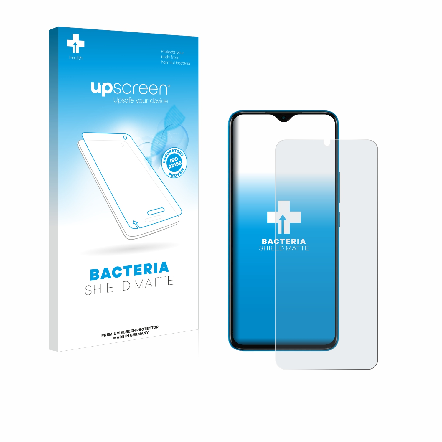 matte 6 UPSCREEN Schutzfolie(für antibakteriell HD) Infinix entspiegelt Smart