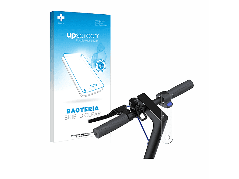 4 UPSCREEN klare Schutzfolie(für Xiaomi E-Scooter) Mi antibakteriell