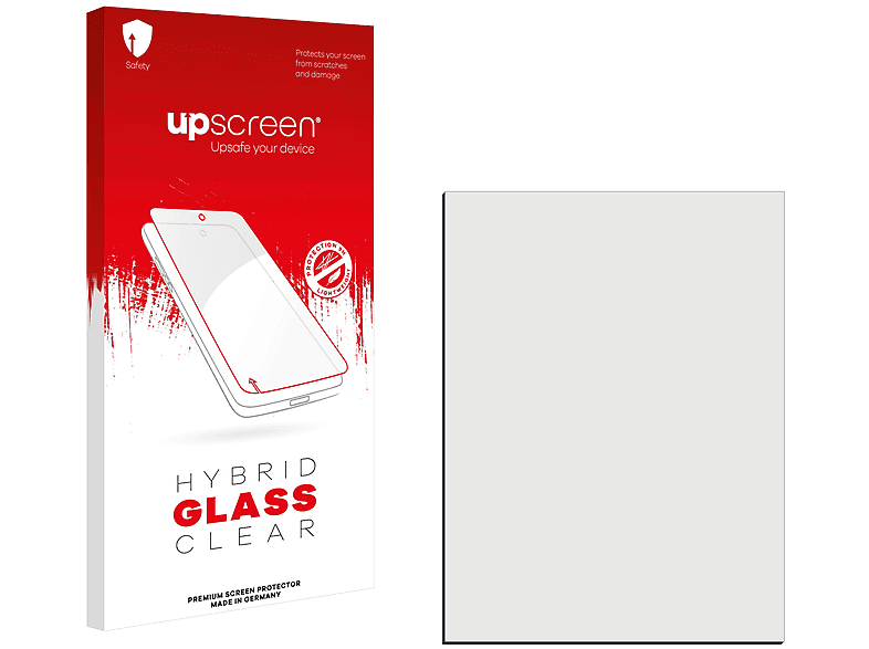 UPSCREEN klare Schutzfolie(für Universal 6.1 cm (2.4 Zoll) [36.98 x 49.29 mm])