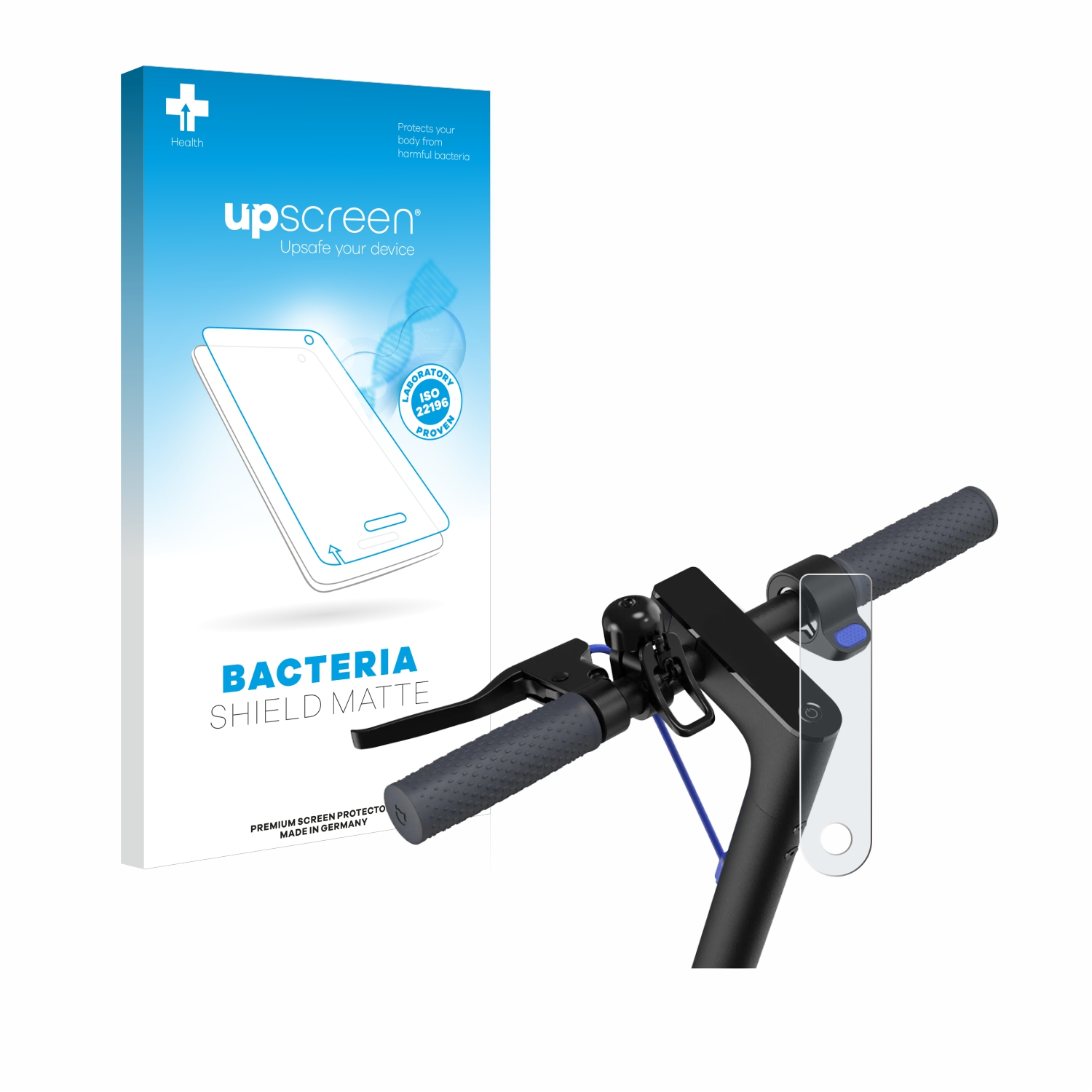 UPSCREEN antibakteriell entspiegelt matte 4 E-Scooter) Schutzfolie(für Mi Xiaomi