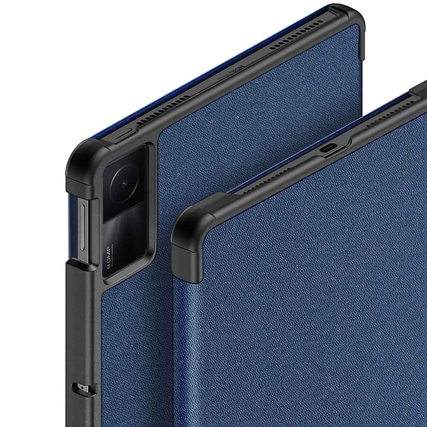Tablethülle Xiaomi SE Kunstleder, DUCIS Domo Bookcover Redmi Pad Klapphülle für DUX Xiaomi Blau