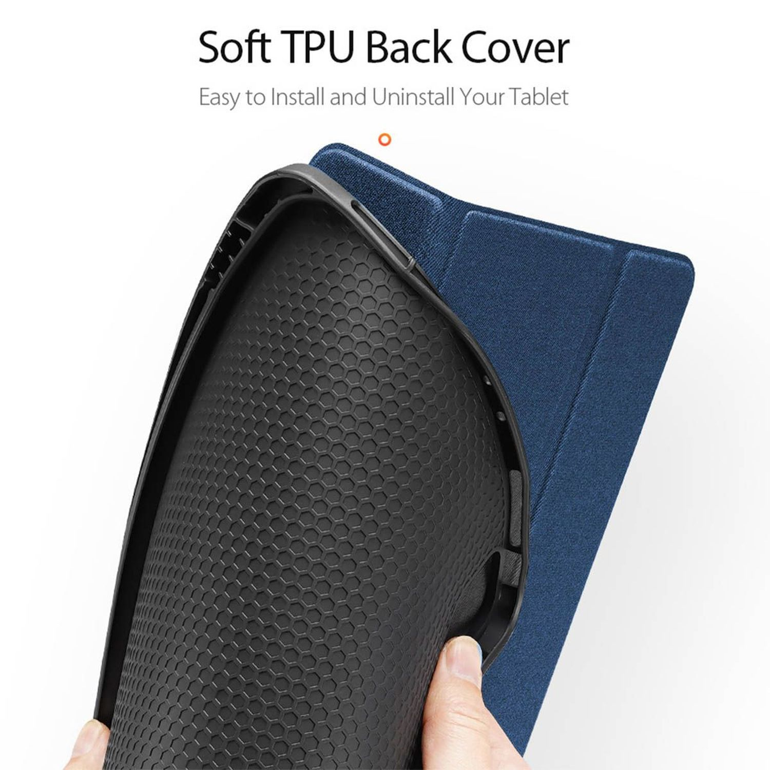 DUX DUCIS Blau Domo für Xiaomi Redmi Bookcover SE Klapphülle Tablethülle Kunstleder, Xiaomi Pad