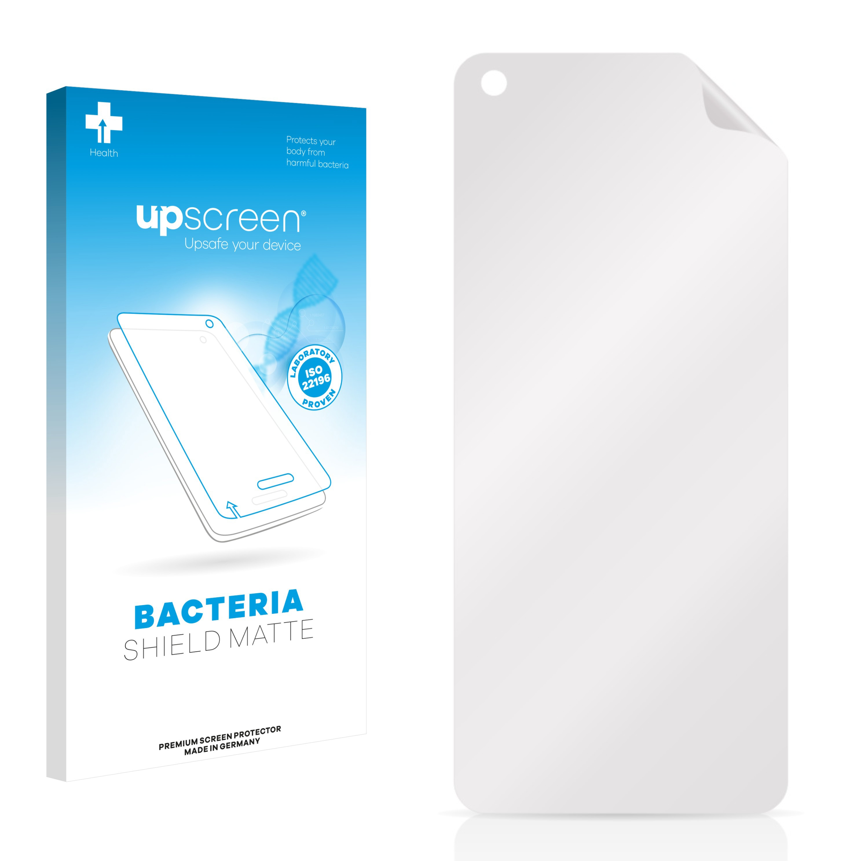 UPSCREEN antibakteriell ASUS ZenFone entspiegelt matte 8) Schutzfolie(für