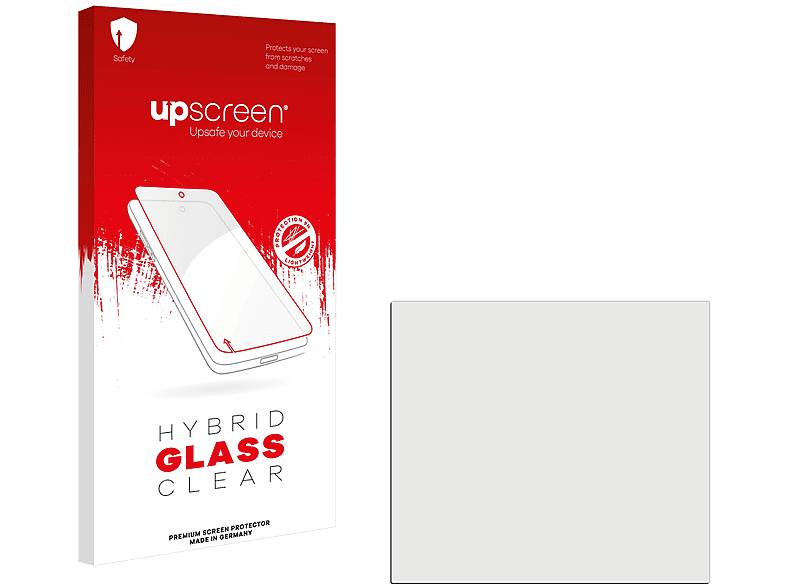 UPSCREEN klare Schutzfolie(für Swissphone s.Quad Atex)