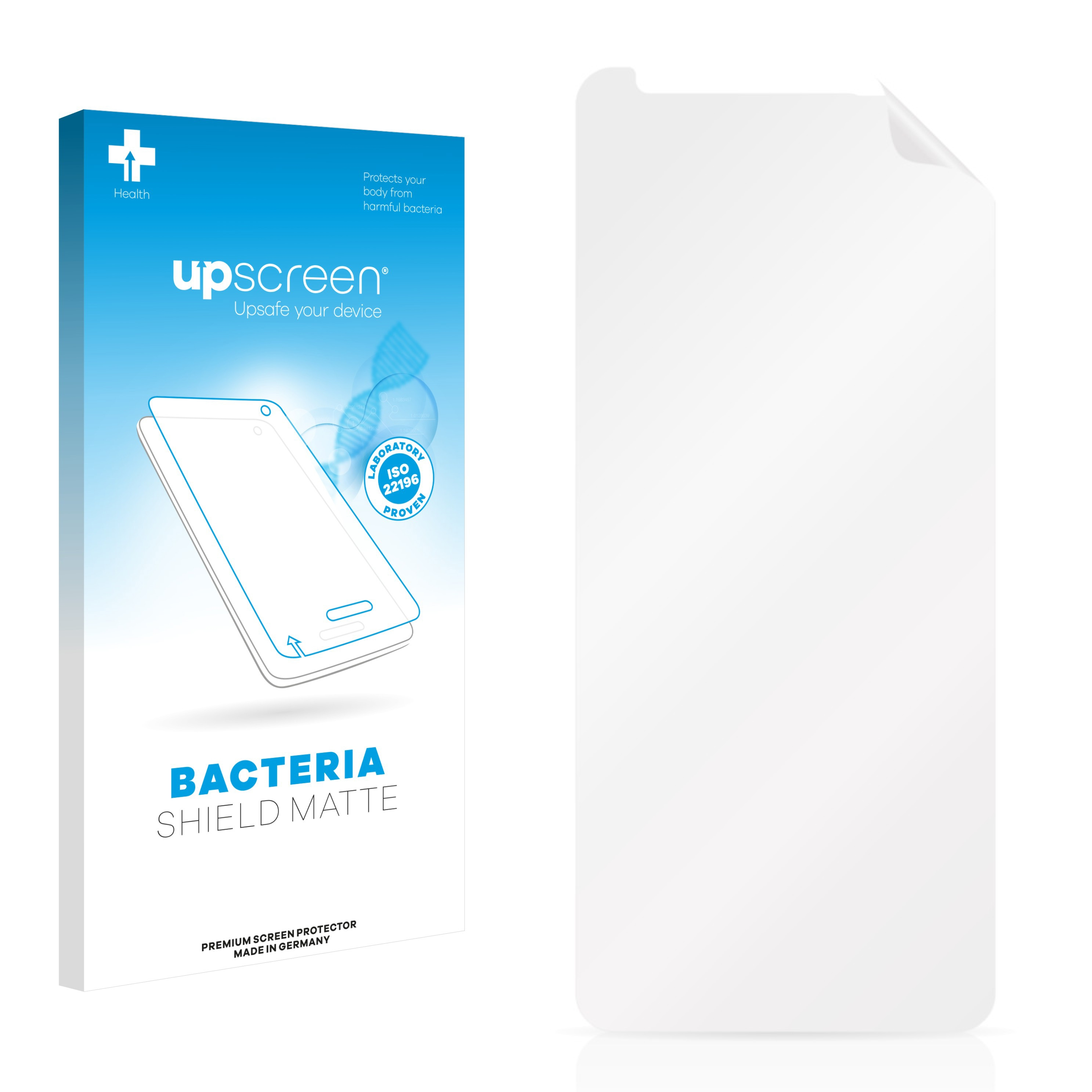 Galaxy antibakteriell Plus entspiegelt Schutzfolie(für UPSCREEN matte 2018) A8 Samsung