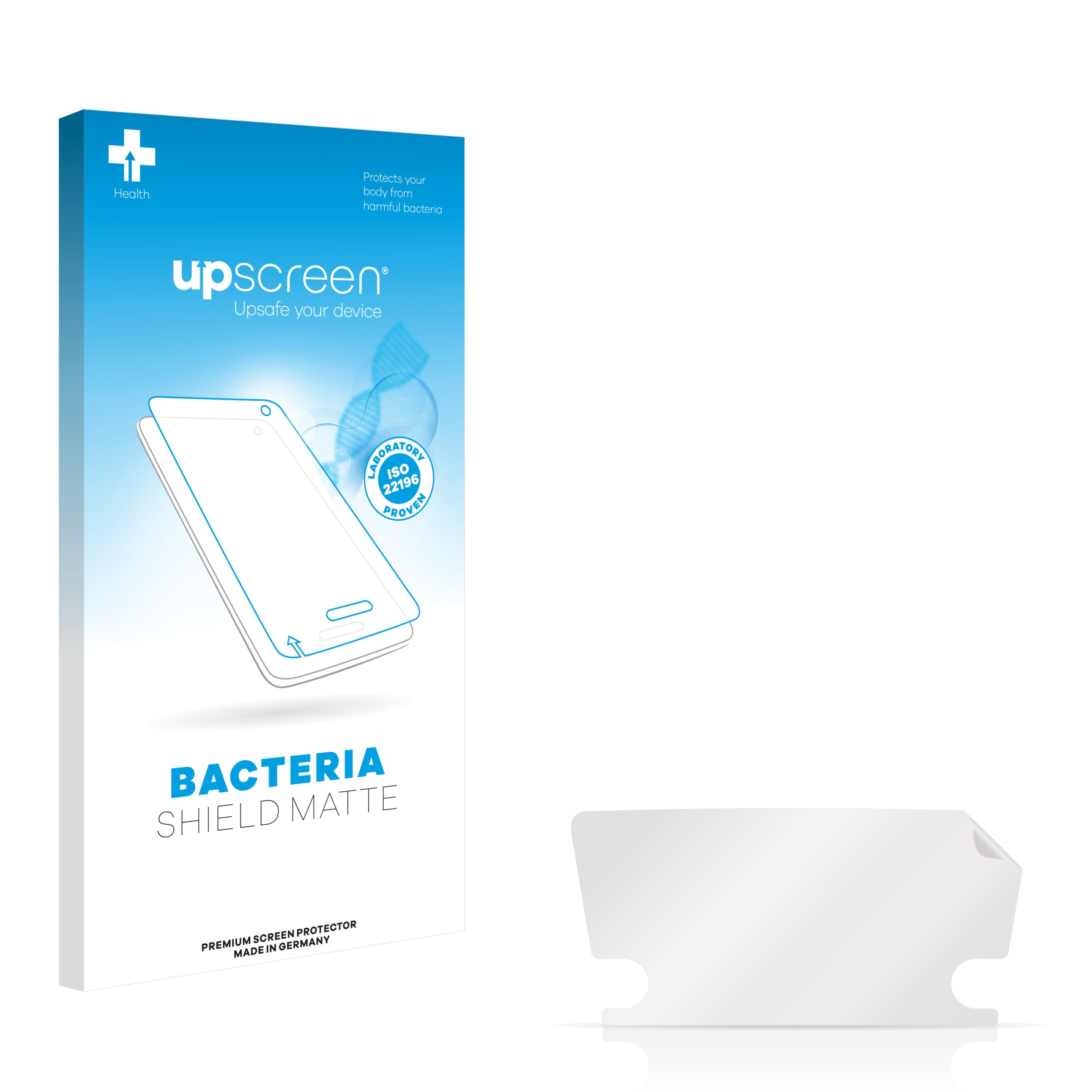UPSCREEN antibakteriell entspiegelt matte Schutzfolie(für Octavia 2017 Skoda System) Infotainment