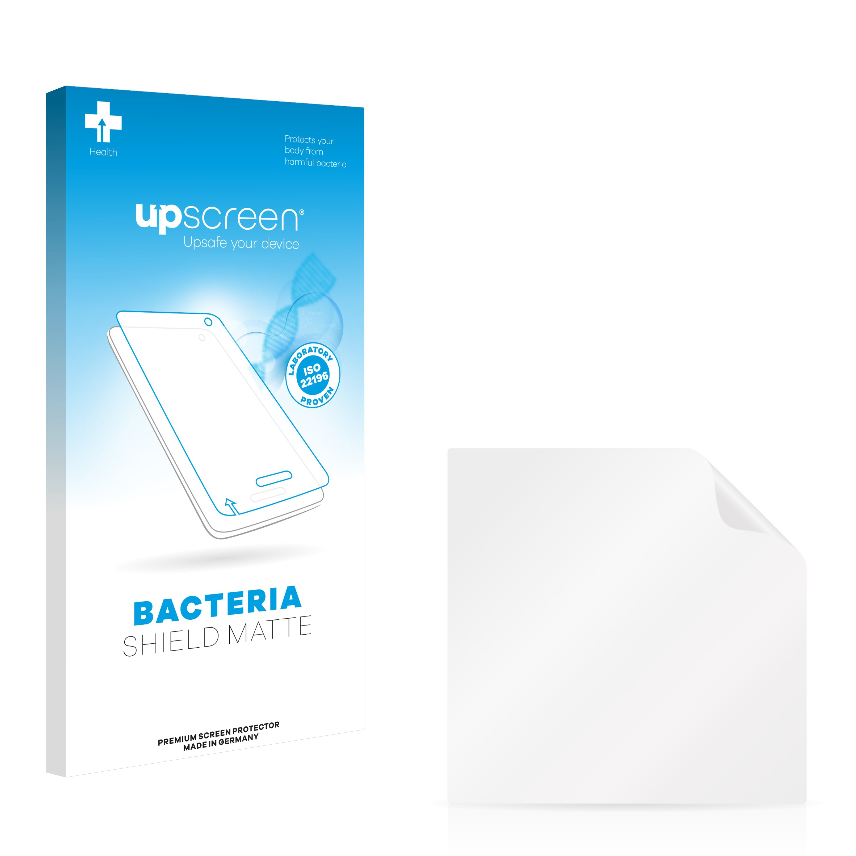 UPSCREEN antibakteriell entspiegelt Schutzfolie(für Wohnungsstation AP) Gira Video matte