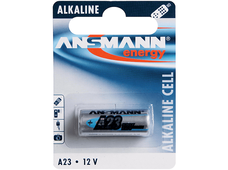 ANSMANN ANSMANN 5015182 Alkaline Batterie A23, 12V Strom / Energie / Licht Batterien  Batterien, Alkaline, 12 Volt