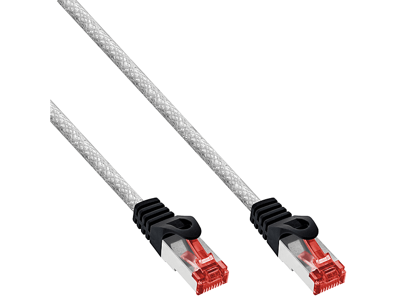 1 Patchkabel, 250MHz, Cat.6, INLINE (PiMf), PVC, 1m, Patchkabel, Kupfer, S/FTP InLine® m