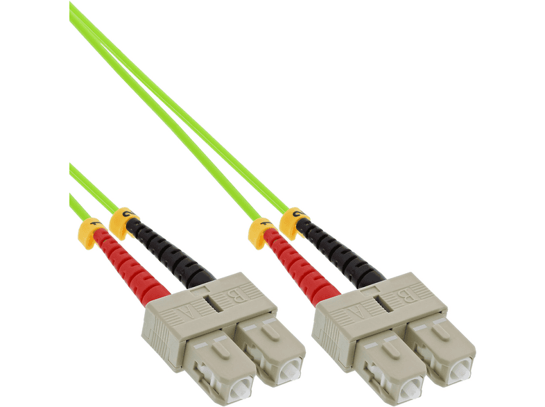 Câble Fibre Optique Duplex Digitus LC-ST – 5 M, Multimode, Pour Réseaux Haut Débit